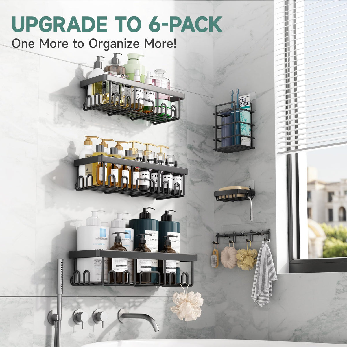 Shower Caddy 6 (6 Count)