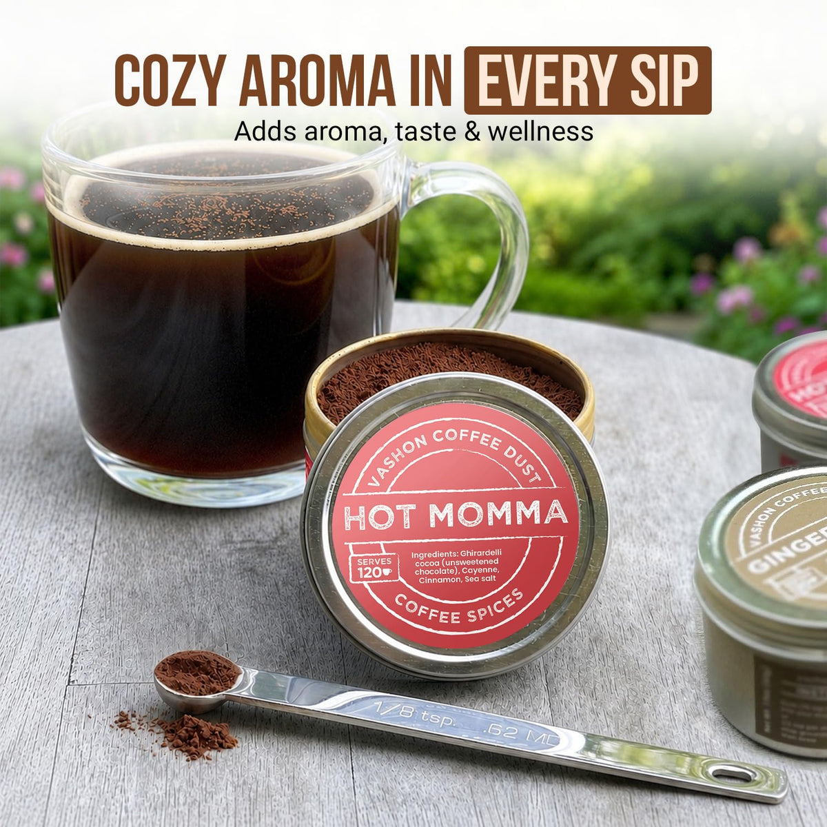 Coffee Dust Hot Momma Flavoring Powder (2 Ounce)