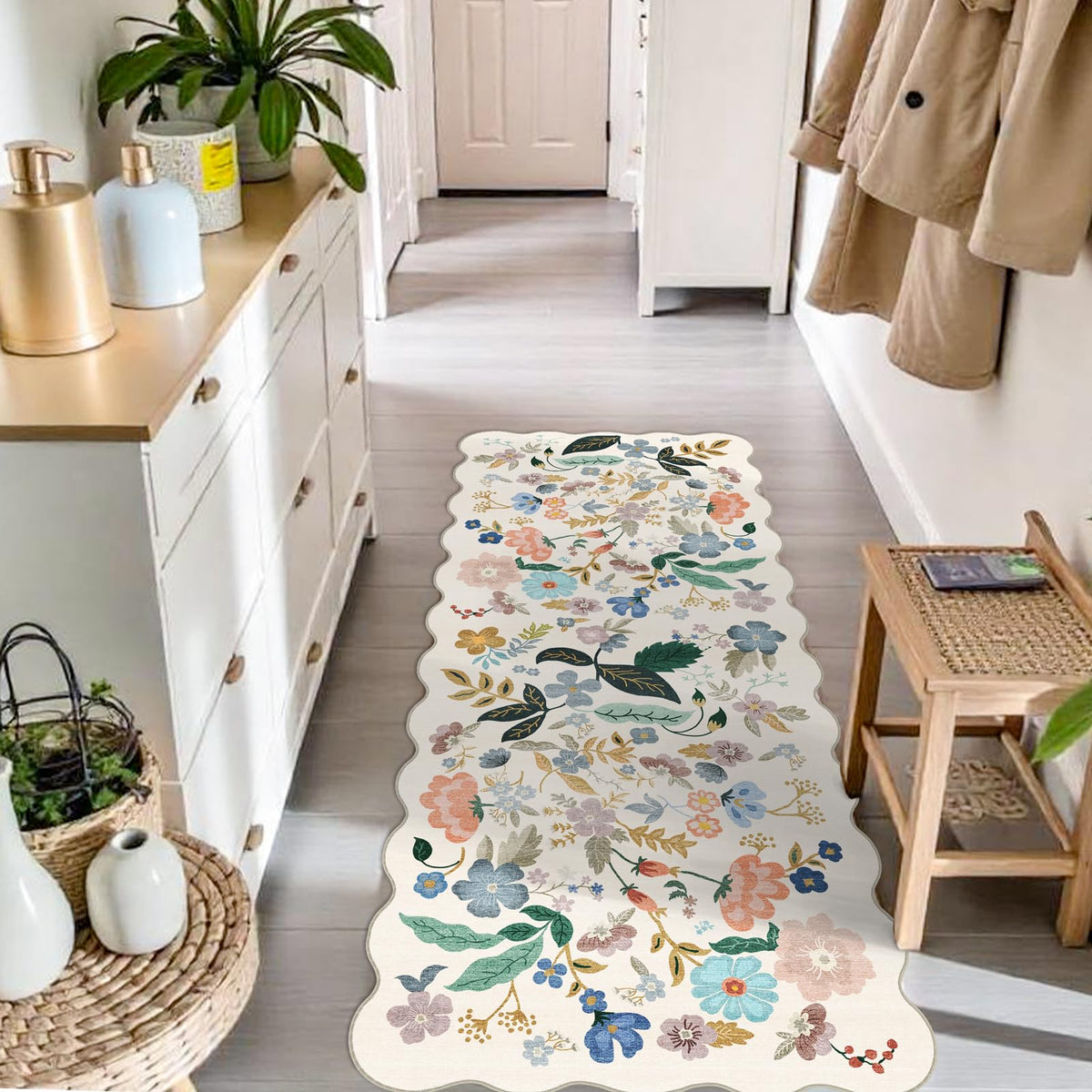 Hallway 2x5 Washable Runner Rug (10 Sq Ft)