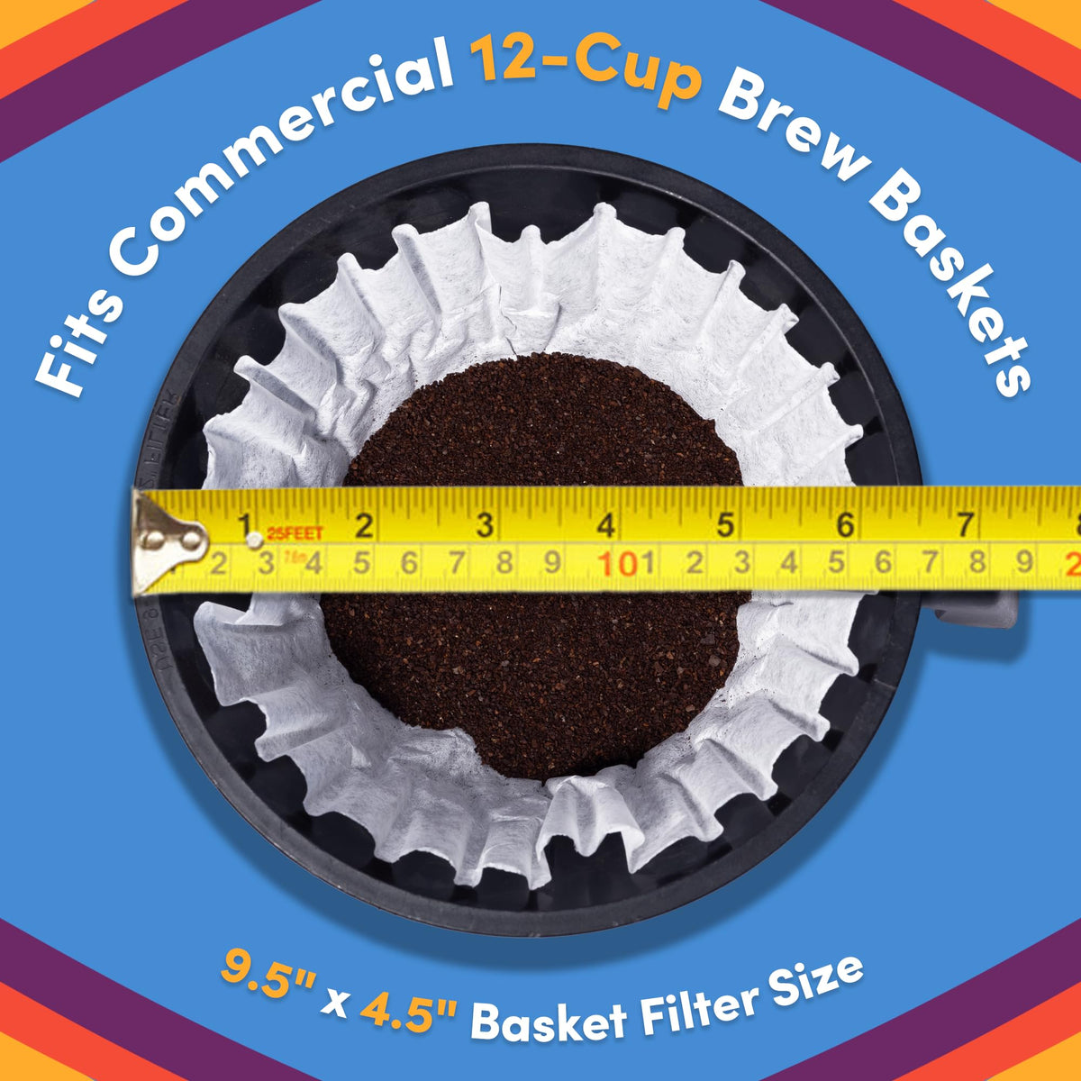 12 Cup Commercial Coffee Filters (500 Count)