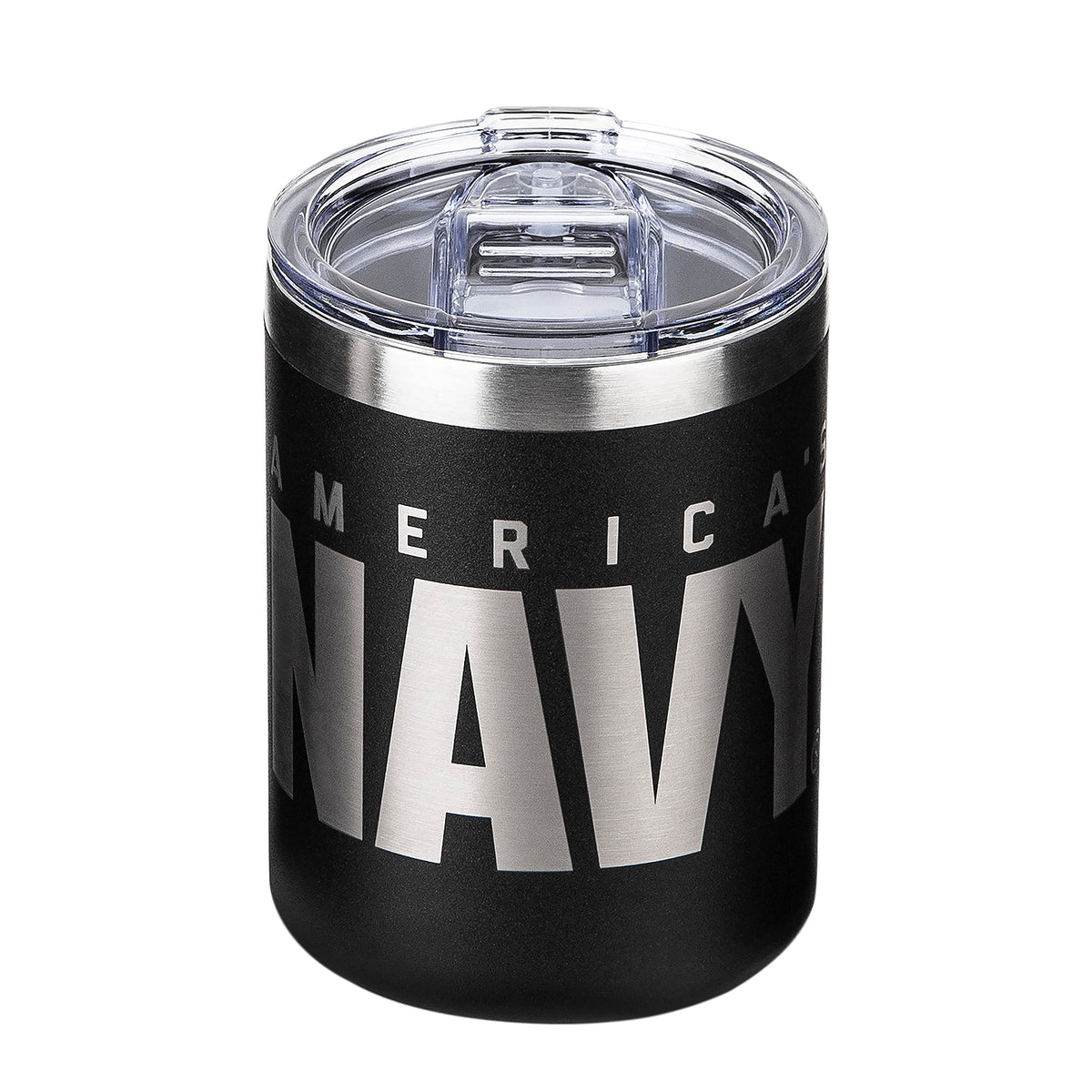 12oz Black Double Wall Vacuum Insulated Stainless Steel Coffee Tumbler Travel Mug