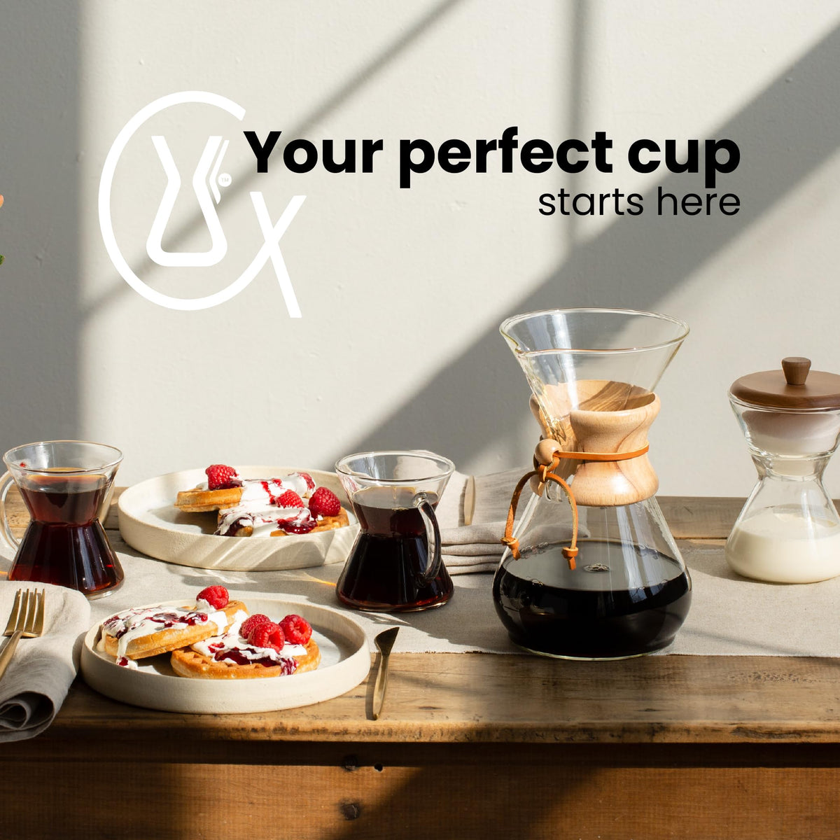Pour Over Glass Coffeemaker