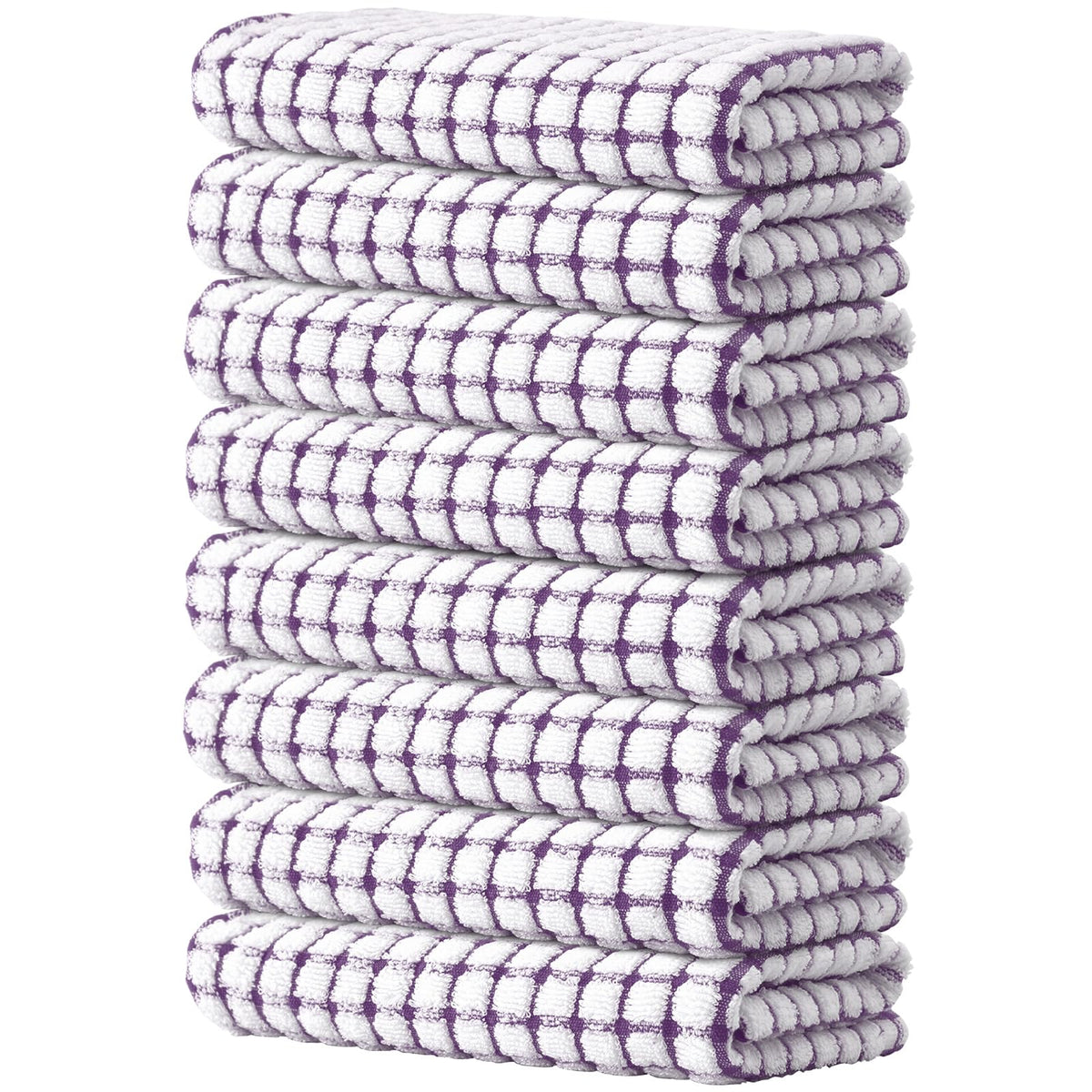 Cotton 8 Pack Terry Kitchen Towels (8 Count)