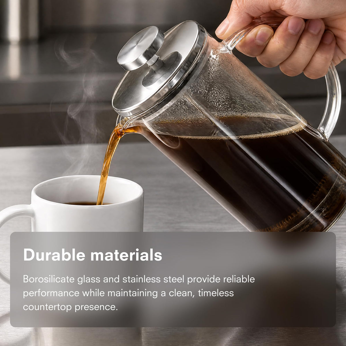 34 oz. French Press Coffee Maker