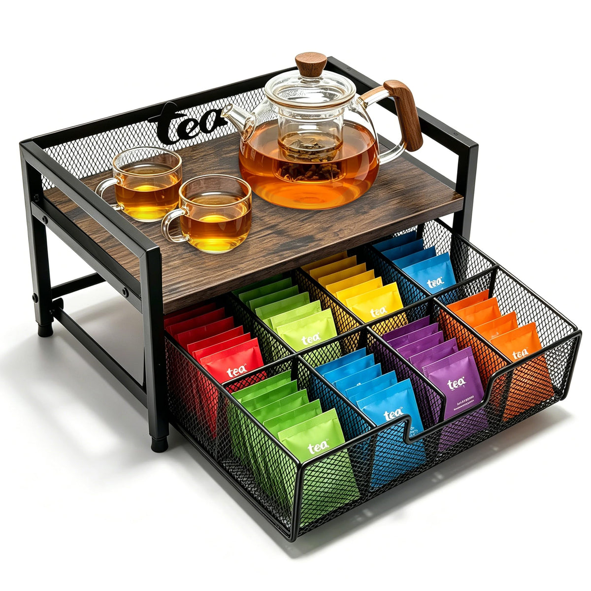 2 Tier Tea Bag Organizer