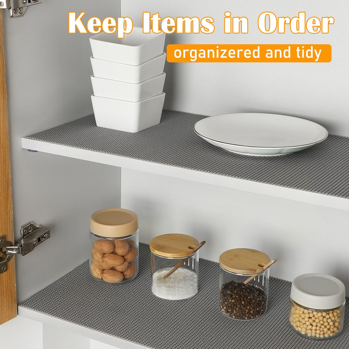 Non Slip Shelf Cabinet and Drawer Liner (600 Sq Ft)