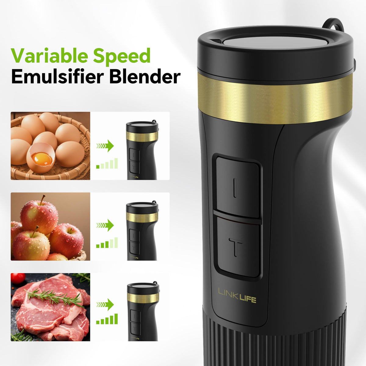 1200W Immersion Blender Handheld