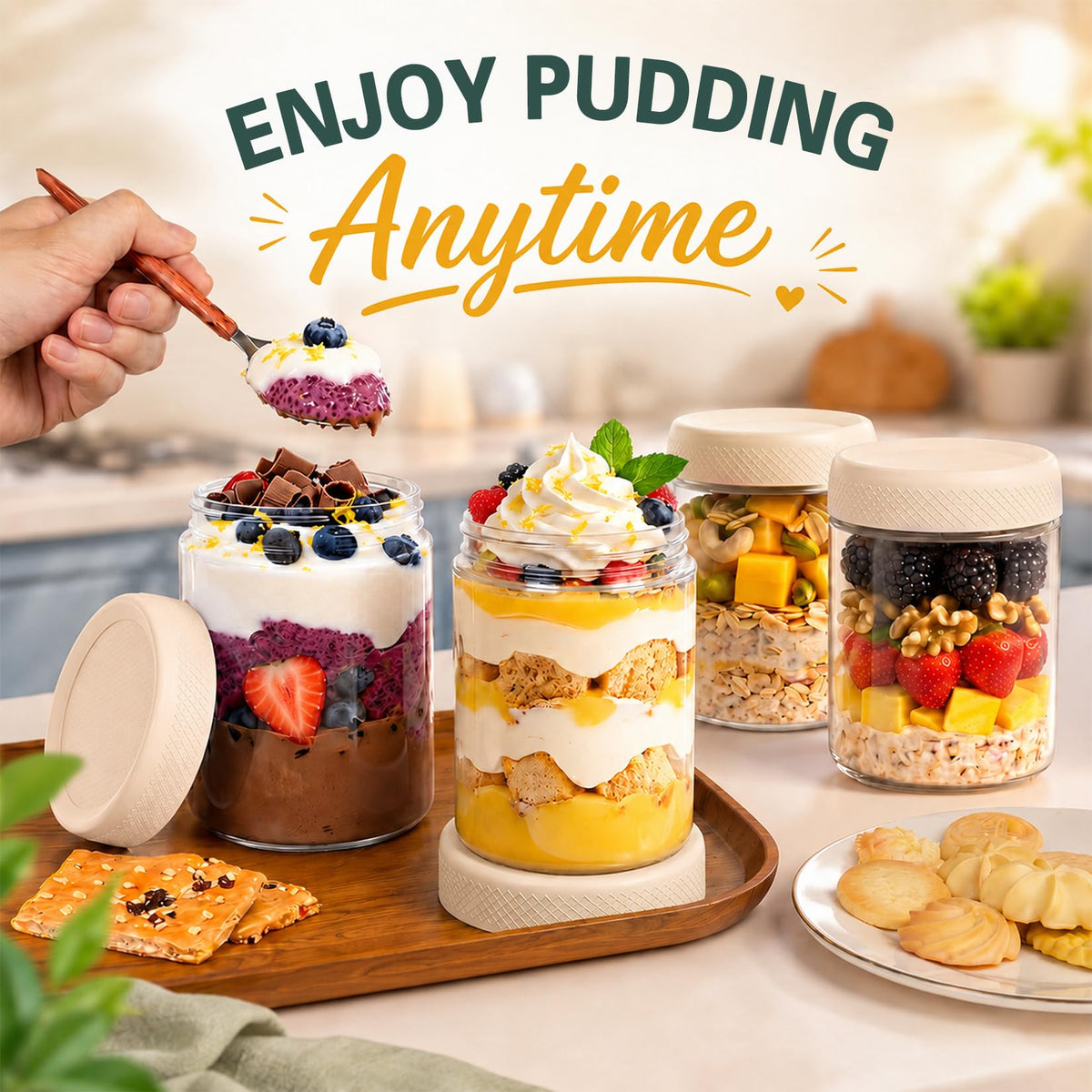 16oz Jars with Lids (12 Count)