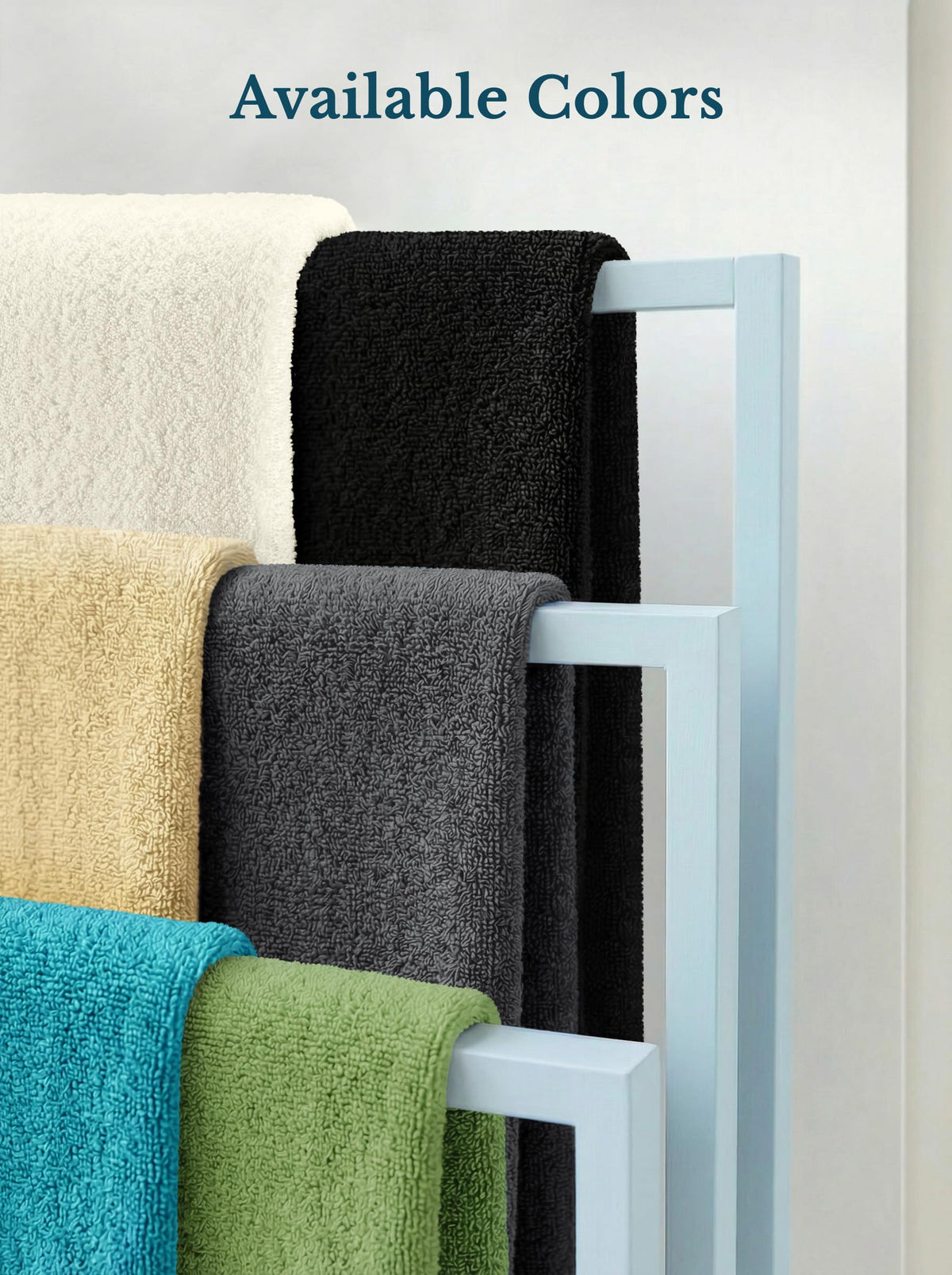 4 Pack Premium Bath Towels (4 Count)