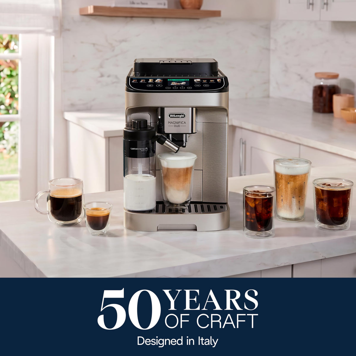 Magnifica Duo Automatic Espresso Machine