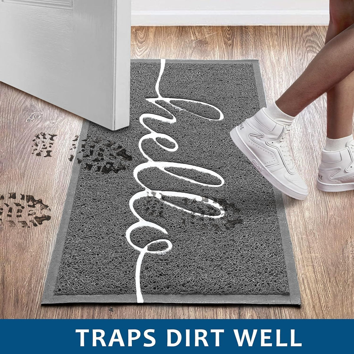Door Mat Outside Inside Hello Doormat