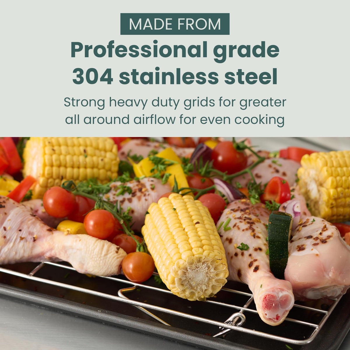 Durable 3 Tiers Stackable (3 Count)