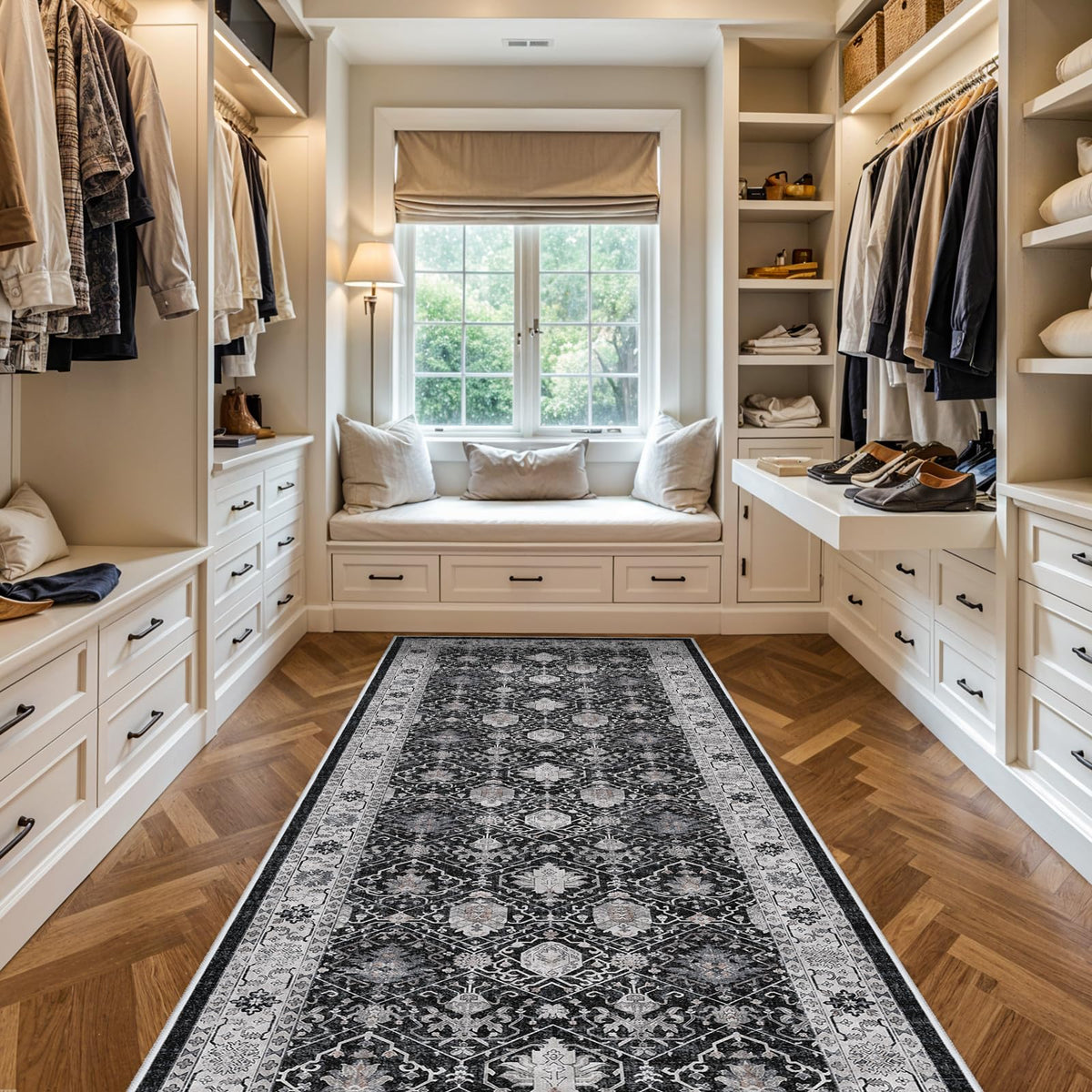 Washable 4x12 Hallway Runner Rug