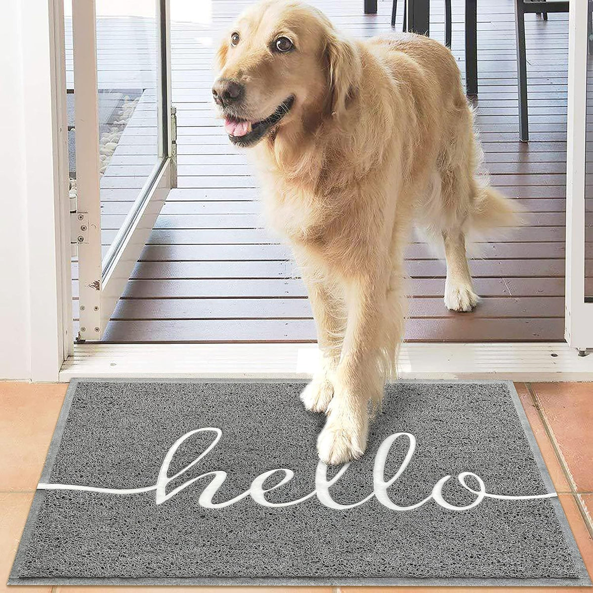 Door Mat Outside Inside Hello Doormat