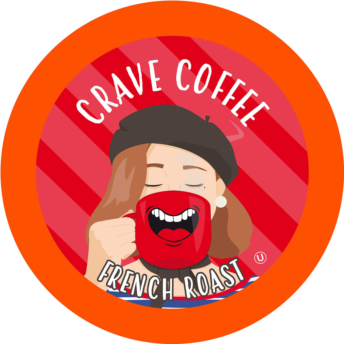 French Roast Dark Roast Coffee Pods (40 Count)