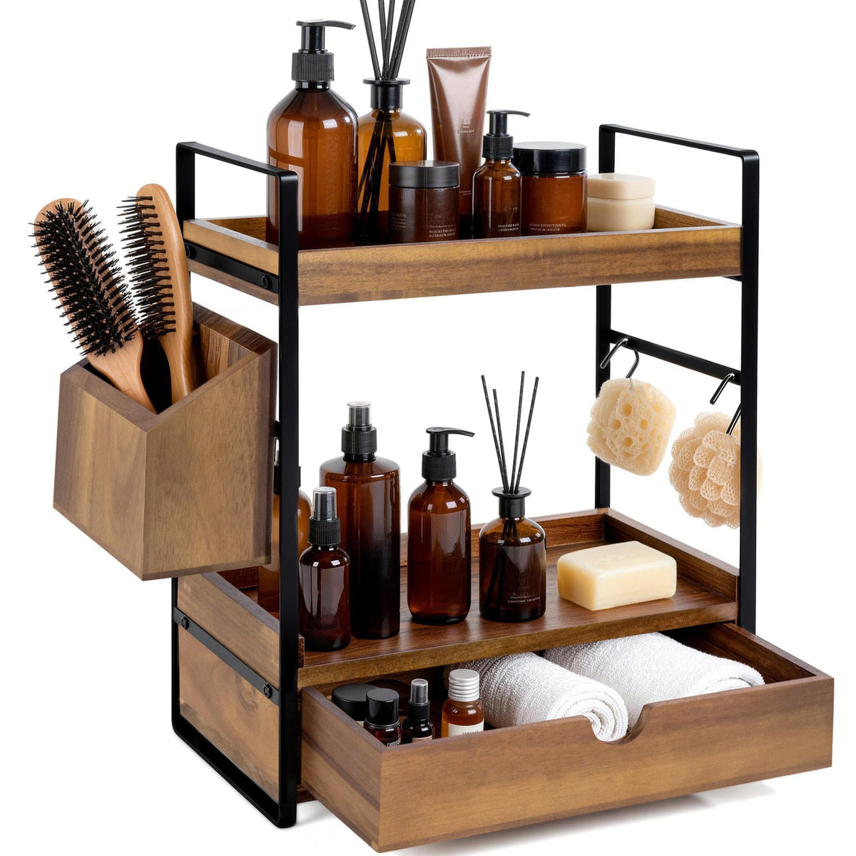 2 Tier Bathroom Counter Organizer