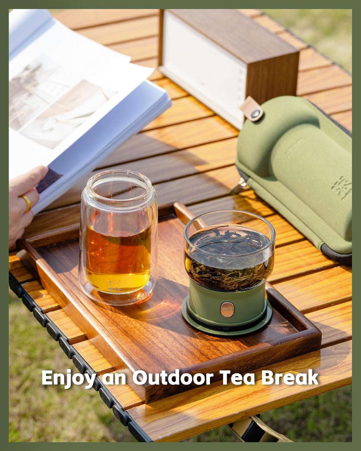 Modern Glass Infuser Teapot
