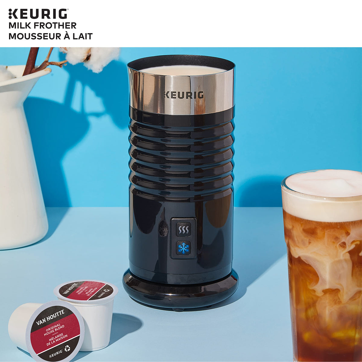 Milk Frother For Lattes And Cappuccinos