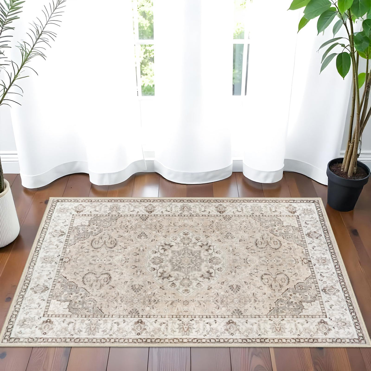 HY HAOYUNLAI 2.6x10 Washable Hallway Runner Rug Non Slip Kitchen Floor Mat