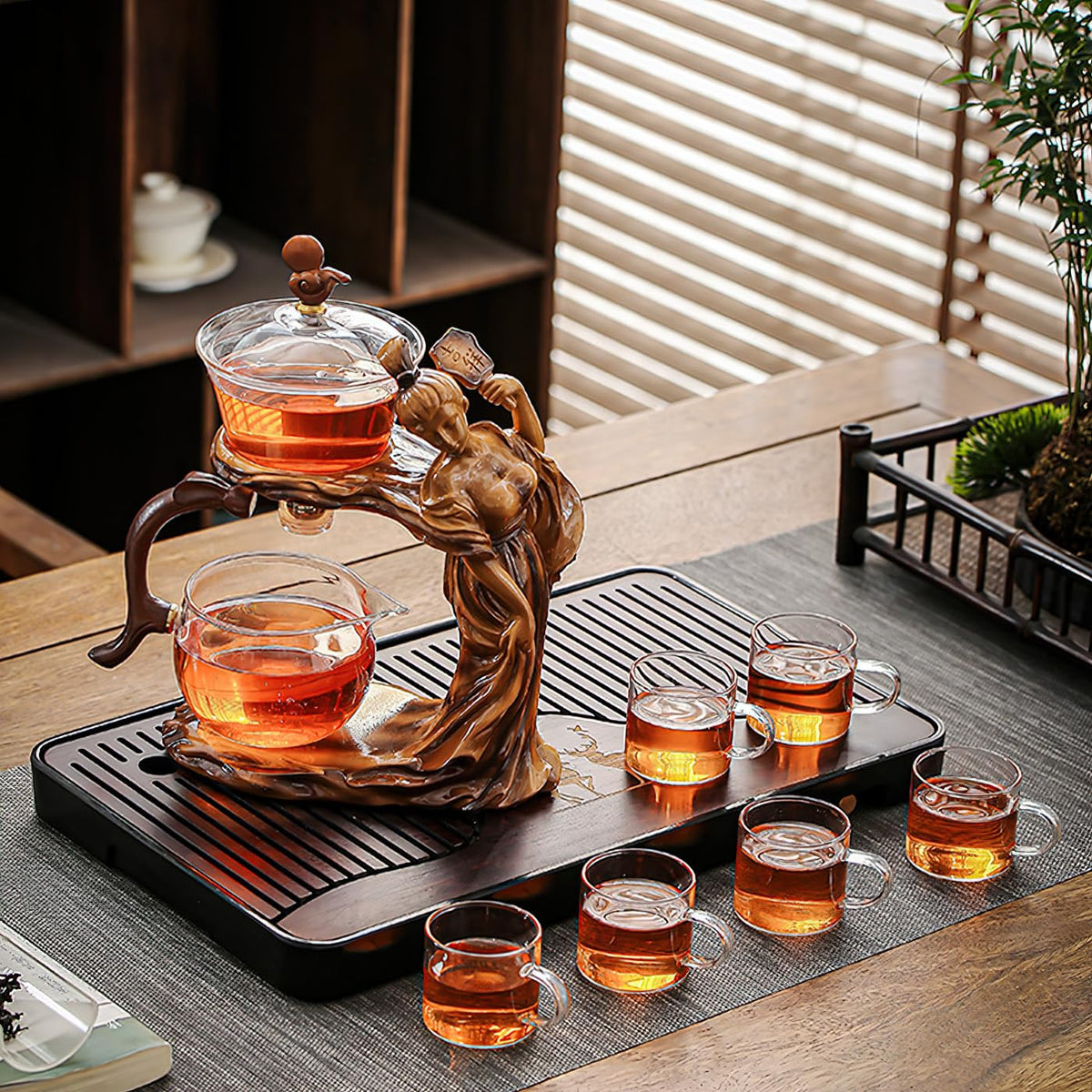 Semi Automatic Tea Set