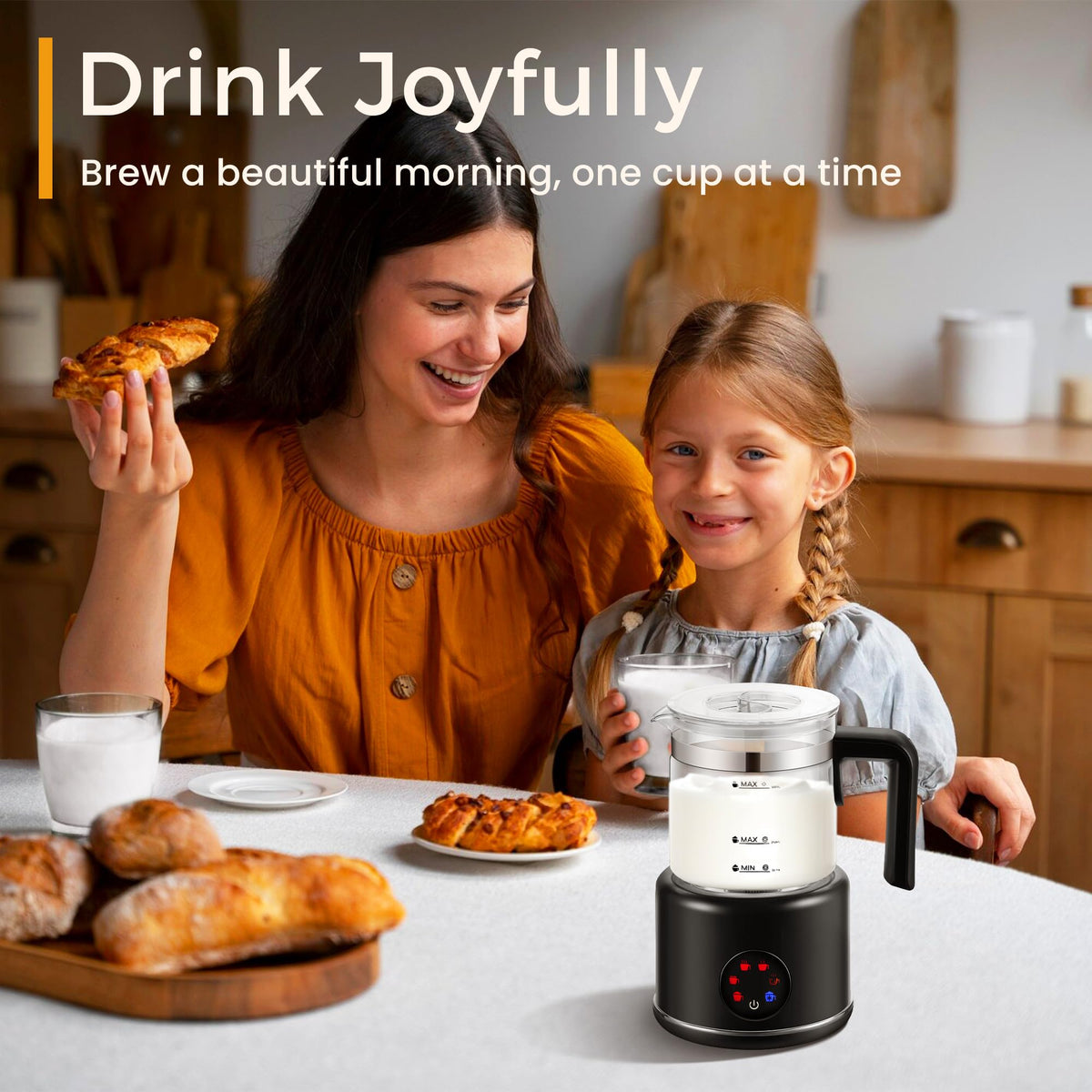 Milk Frother and Steamer