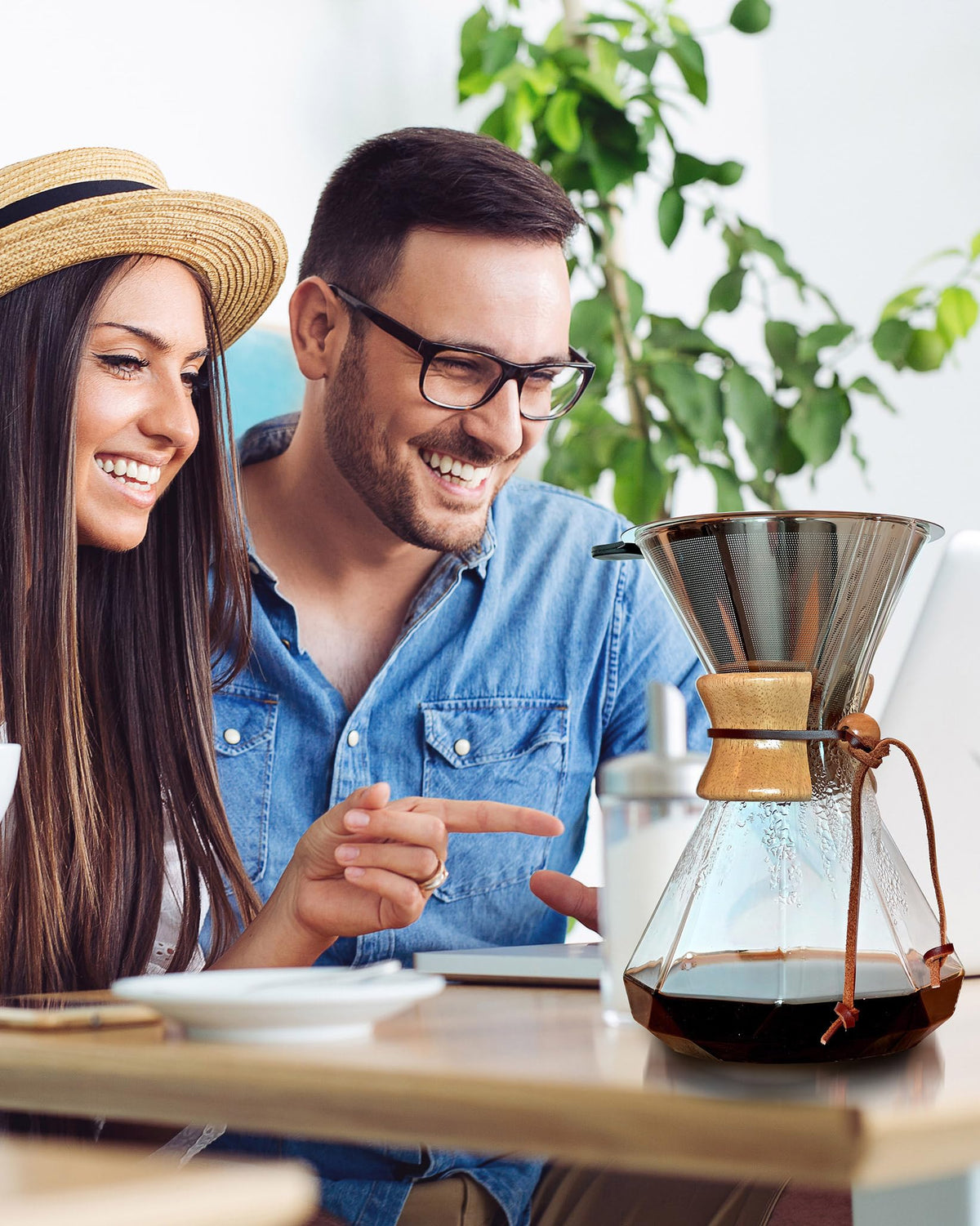 Pour Over Coffee Maker Set