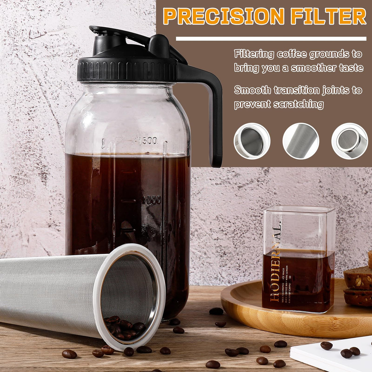 Cold Brew Coffee Maker 64 oz