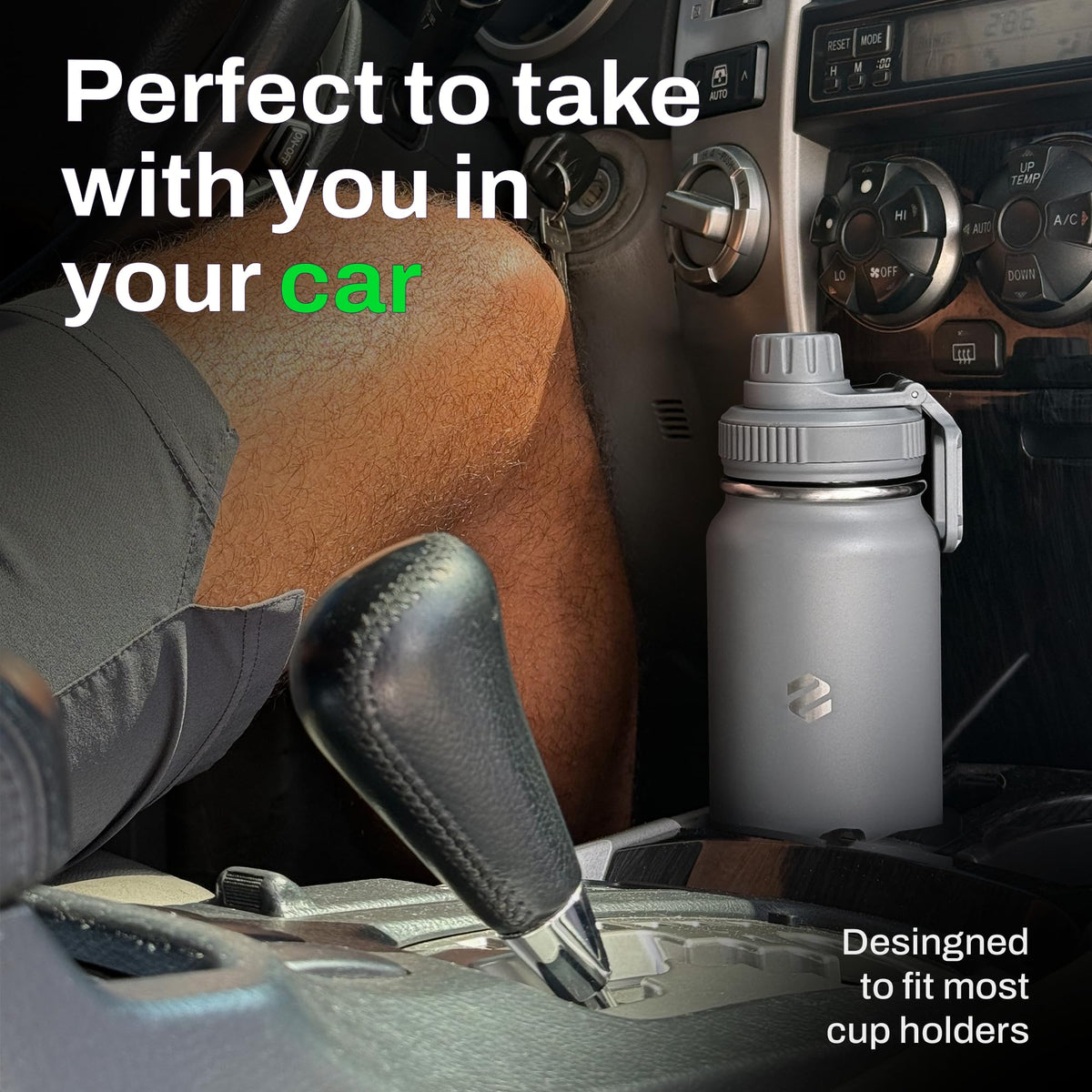 Tea Infuser Bottle Stainless Steel 20oz Insulated Loose Leaf Tea Travel Mug Leakproof BPA Free Reusable Water Bottle Double Wall Insulated Tea Tumbler with Two Lids for Hot and Cold Drinks