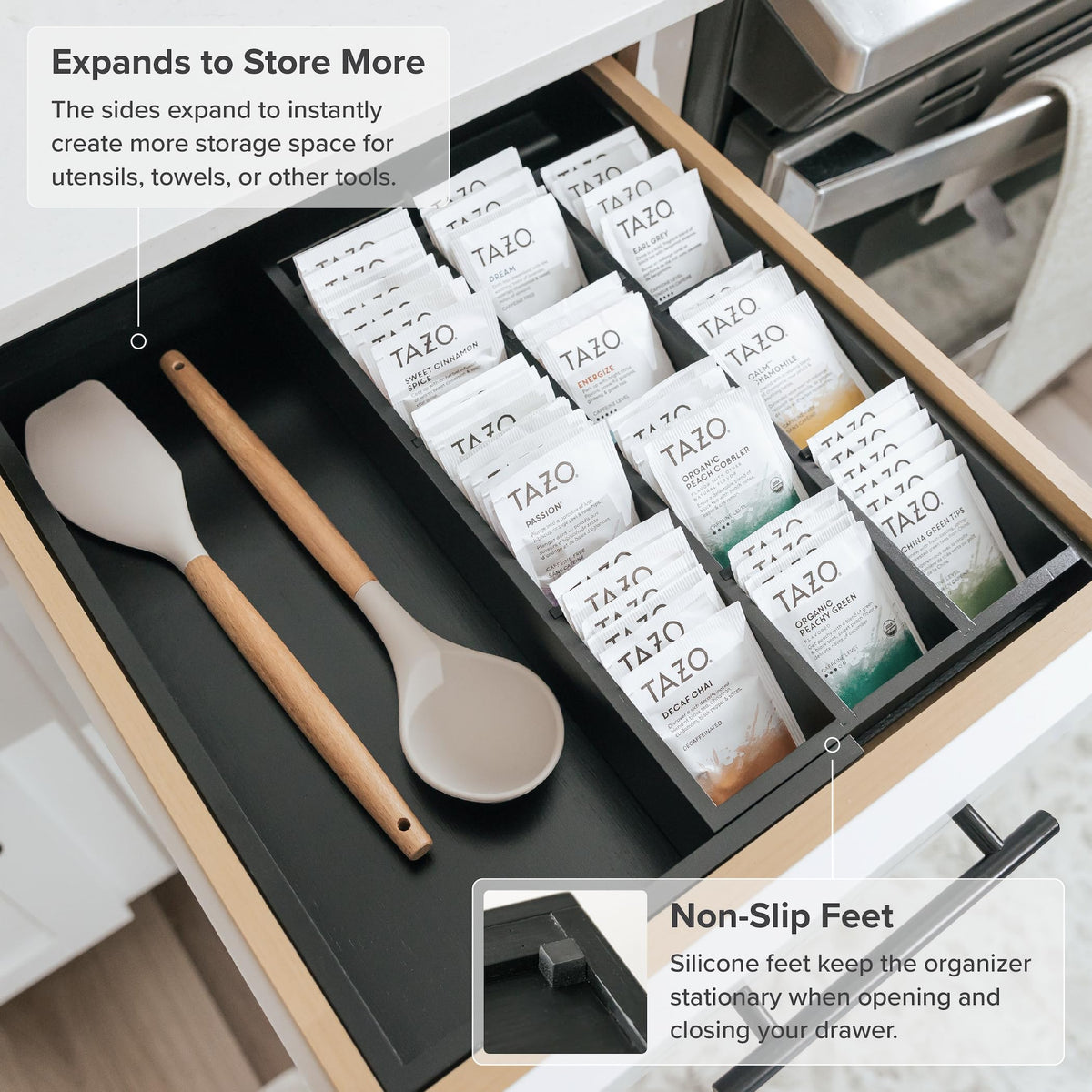 Tea Bag & Coffee Pod Organizer