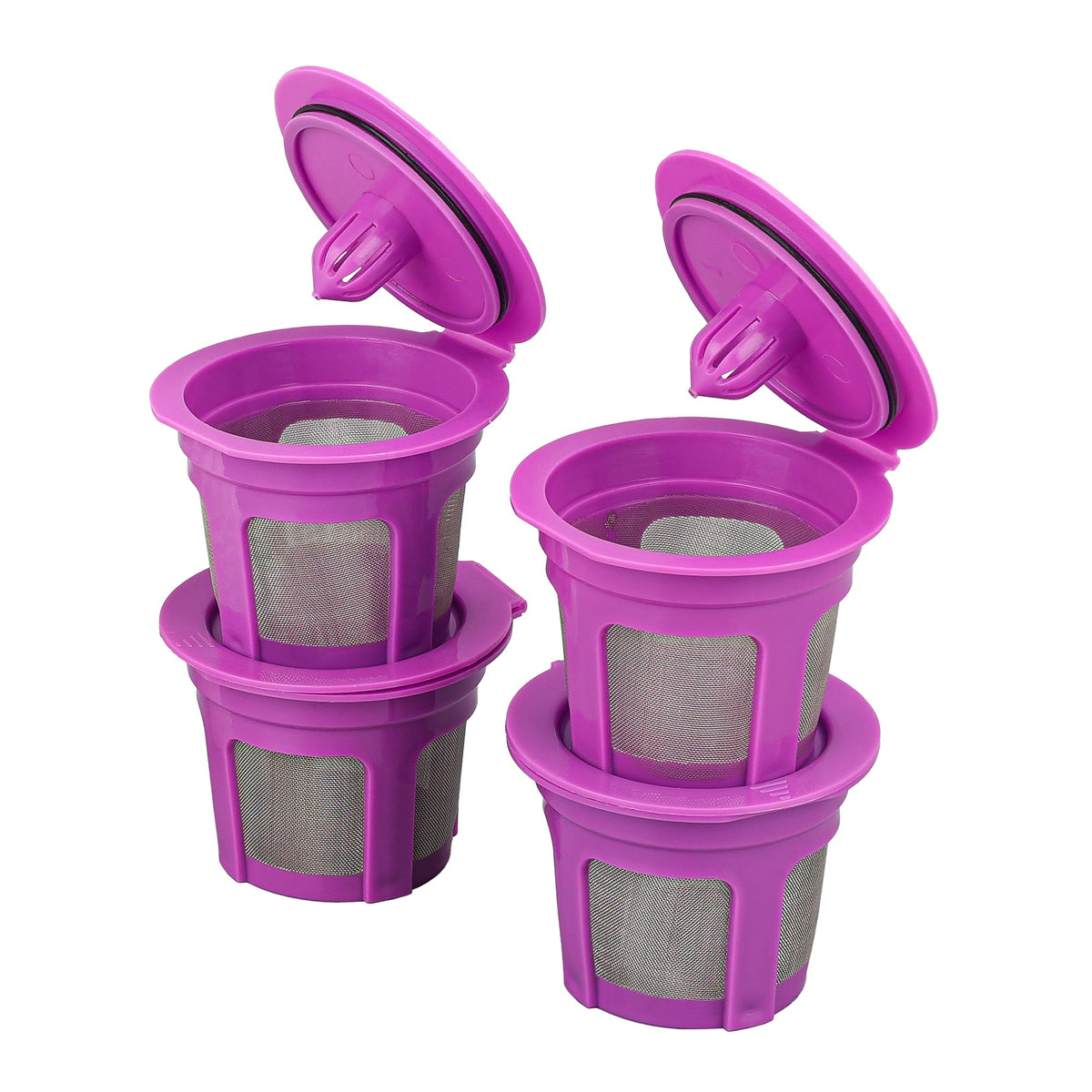 4 Pack Reusable K Cups Filters (4 Count)