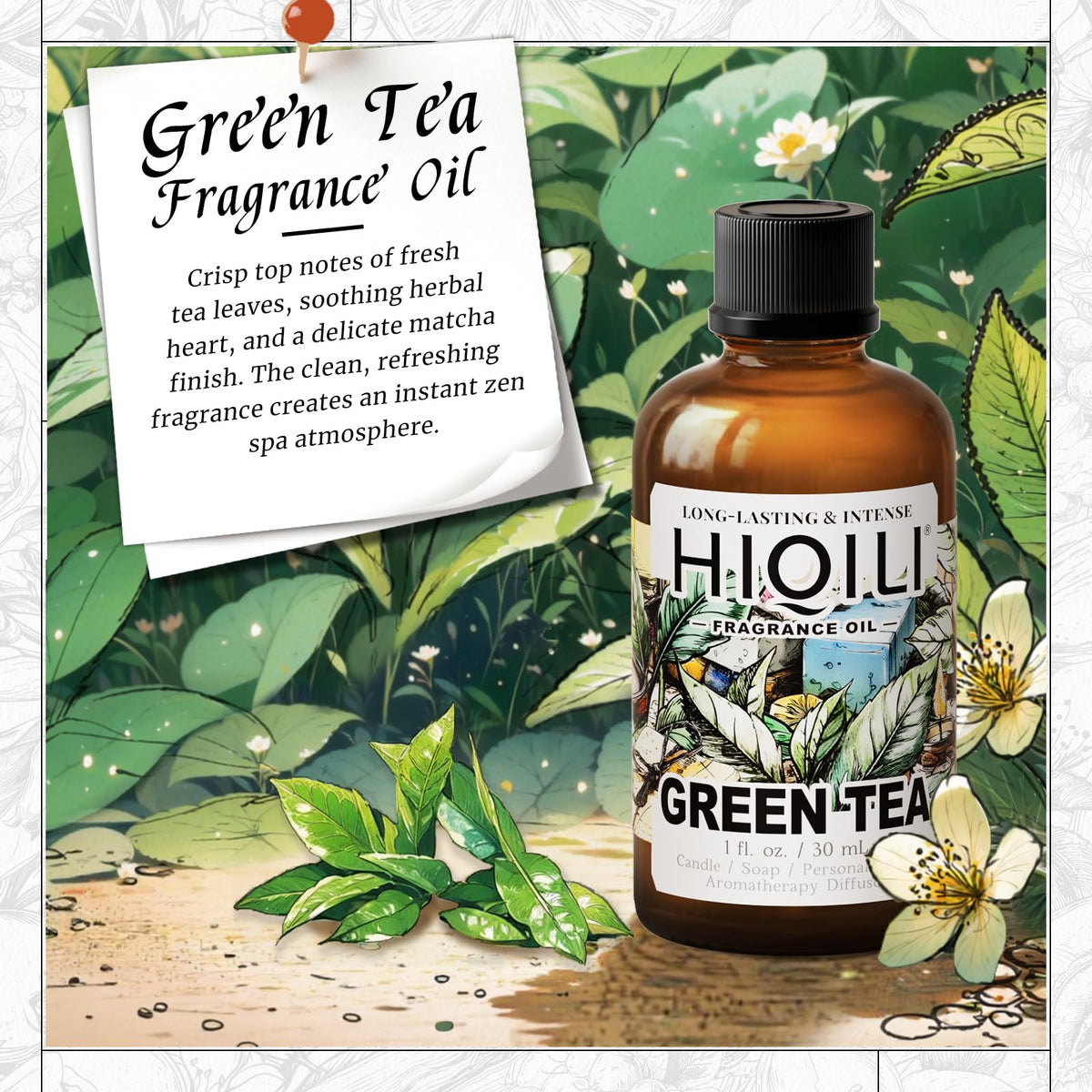 Green Tea Fragrance Oil