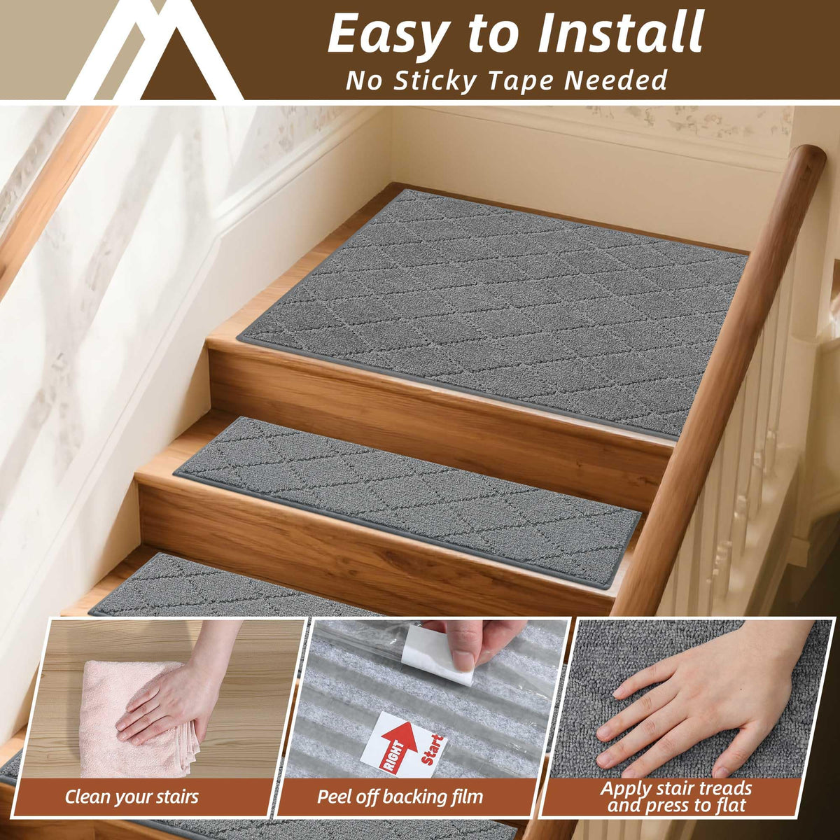 Stair Landing Rugs Non (9 Sq Ft)