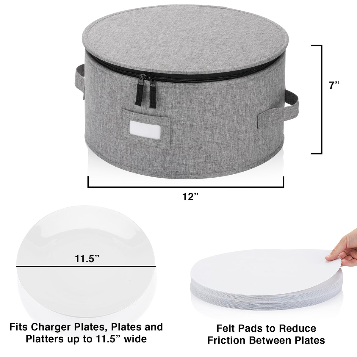 China Storage Container for Dinner Plate