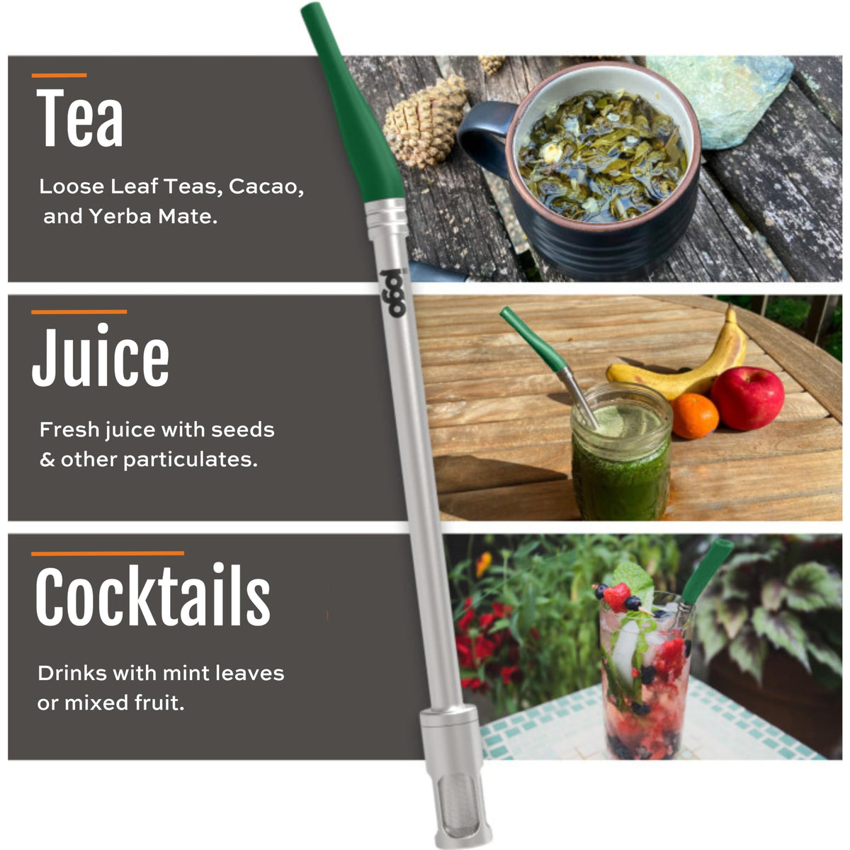 The Original Coffee and Tea Brewing Straw