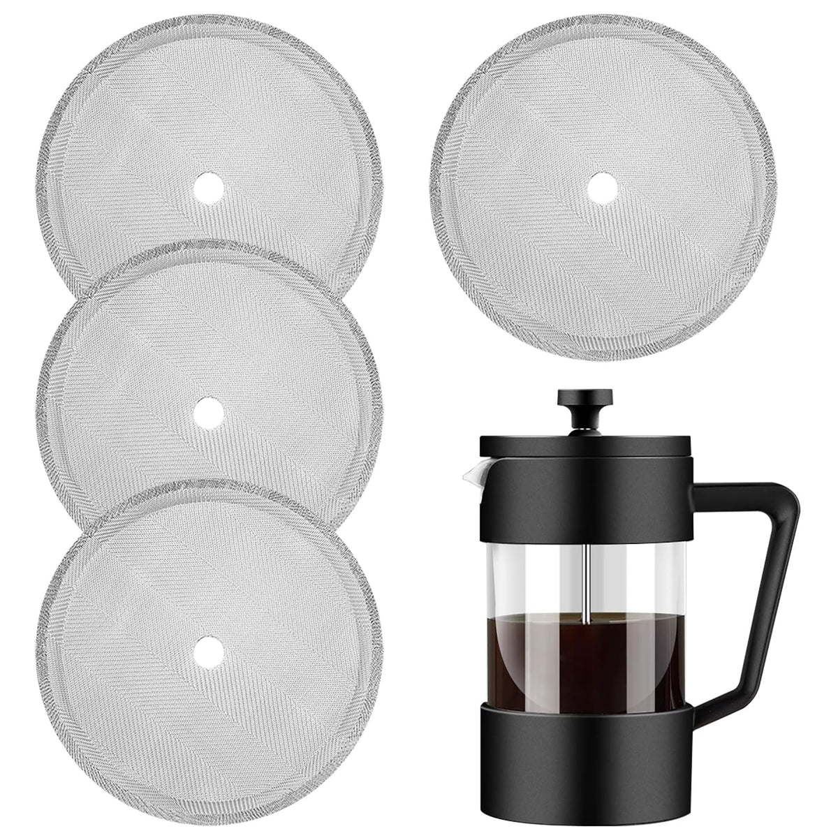 French Press Replacement Screens