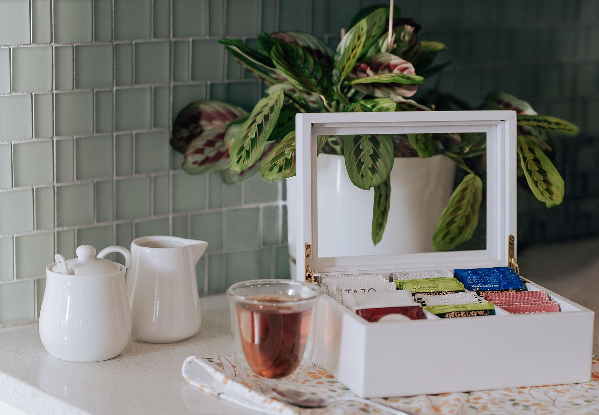 Wooden Tea Organizer For Tea Bags