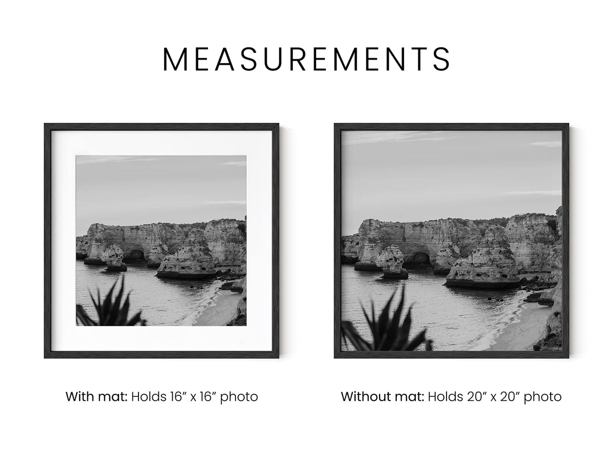 Black Oak Wood 20x20 Picture Frames (25 Count)