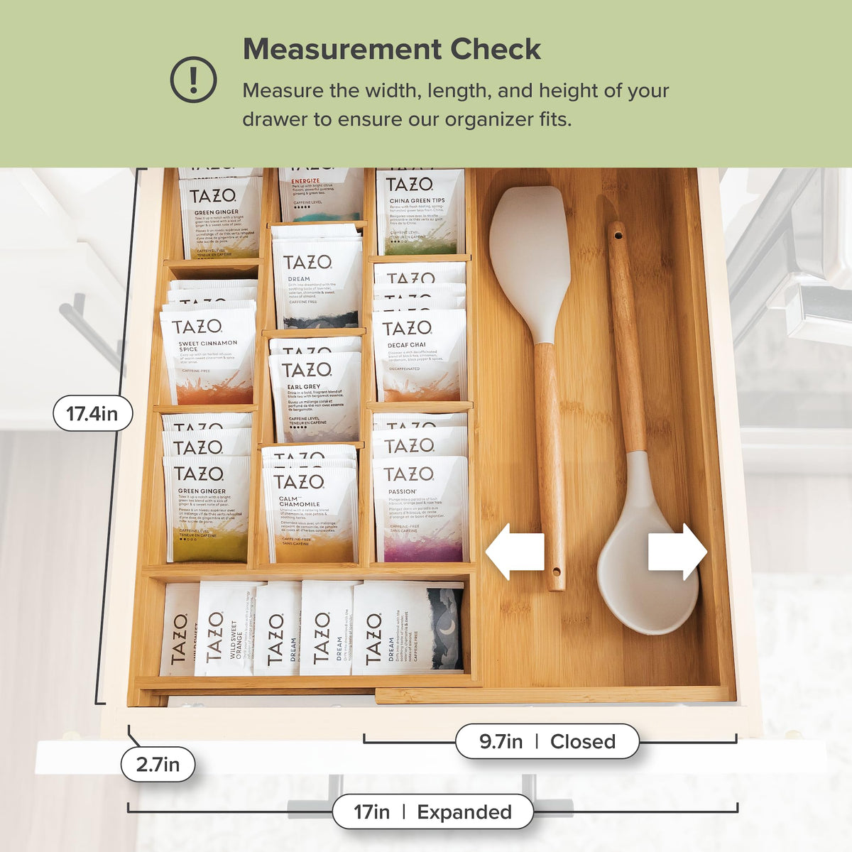 Tea Bag & Coffee Pod Organizer