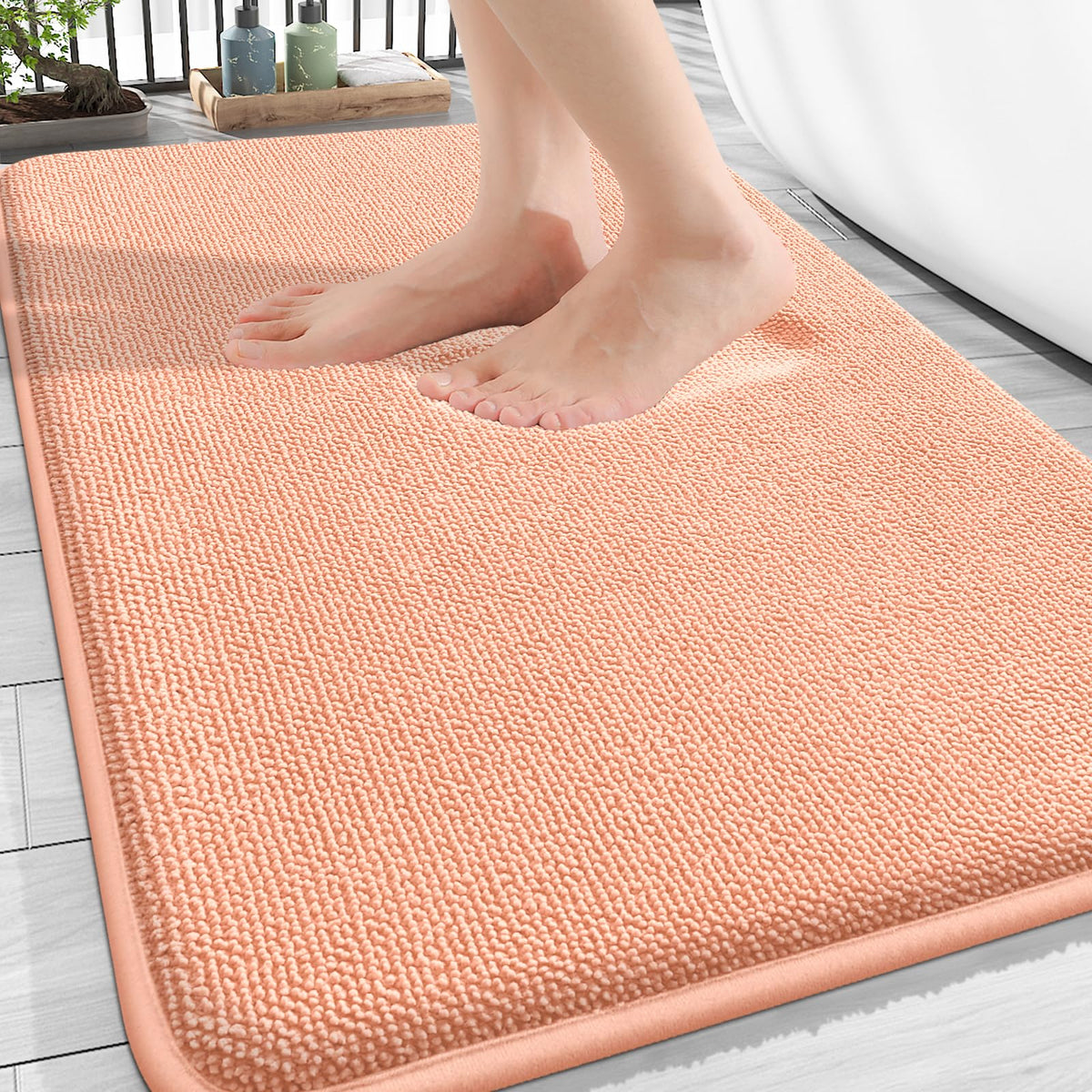 Thick Memory Foam Bathroom Rugs 30x20 (5 Count)