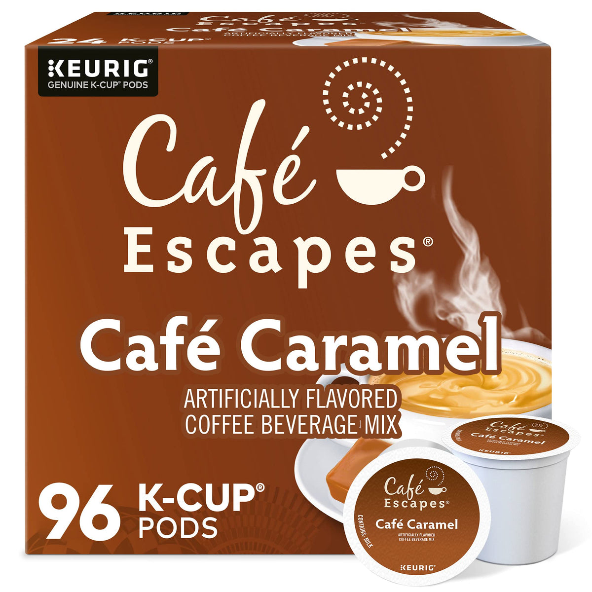 Cafe Escapes Cafe Caramel (96 Count)