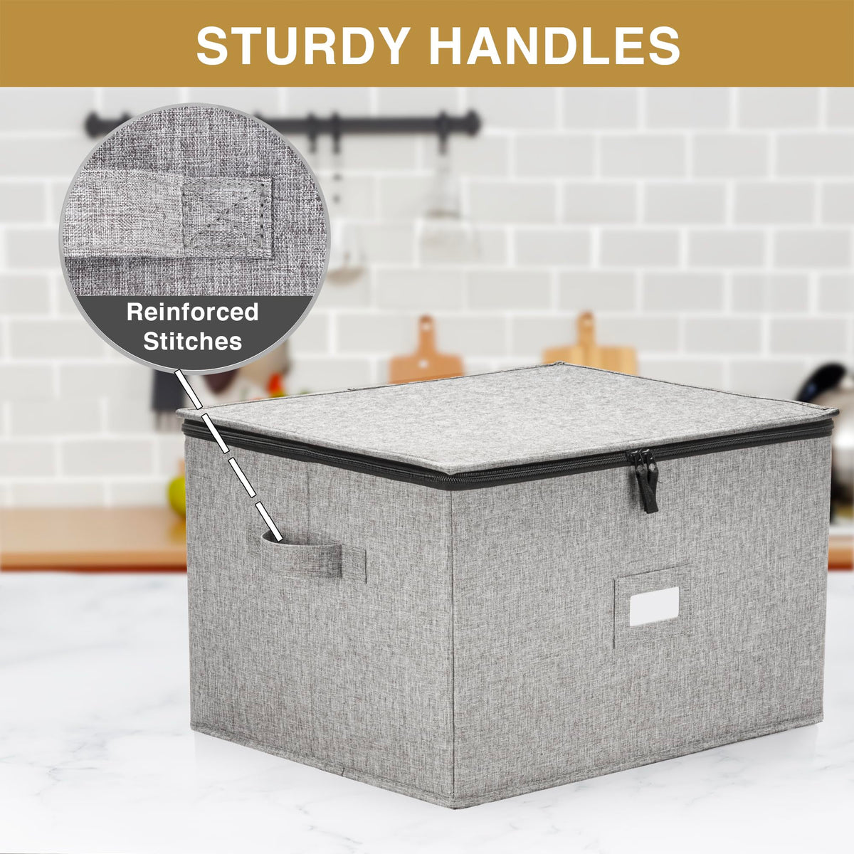 Hard Shell China Storage for Wine Glass