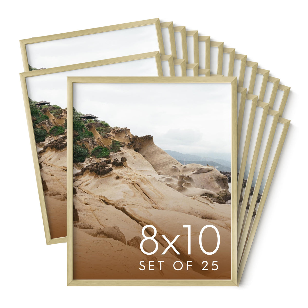 8x10 Gold Metal Picture Frames