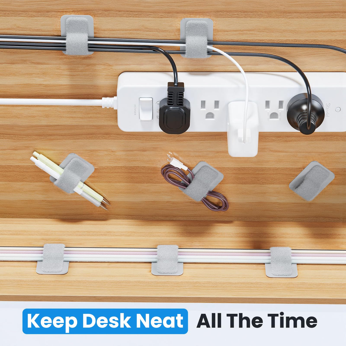 Cable Management Under Desk (30 grams)