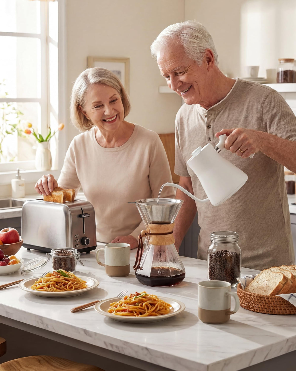 Pour Over Coffee Maker Set