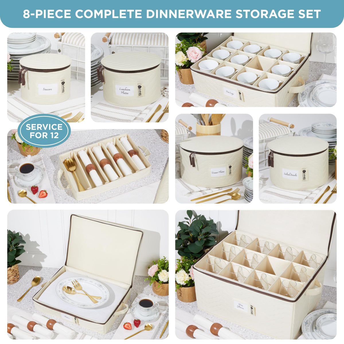 China Storage Hard Shell Containers 8 (8 Count)