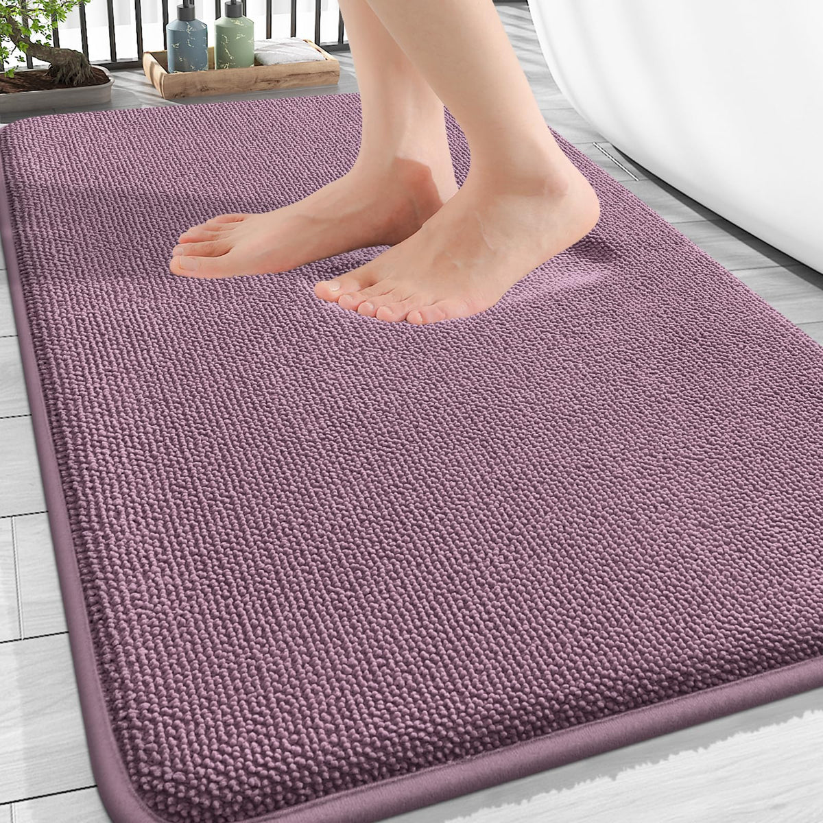 Thick Memory Foam Bathroom Rugs 30x20