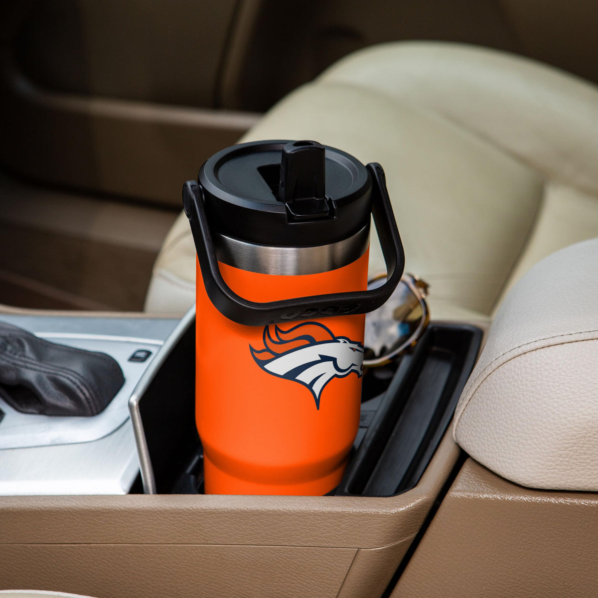 Denver Broncos NFL 30 oz Straw Tumbler