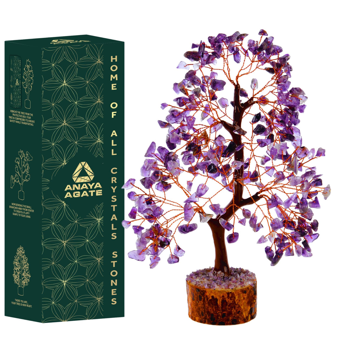 Amethyst Tree of Life Crystal Trees for Home