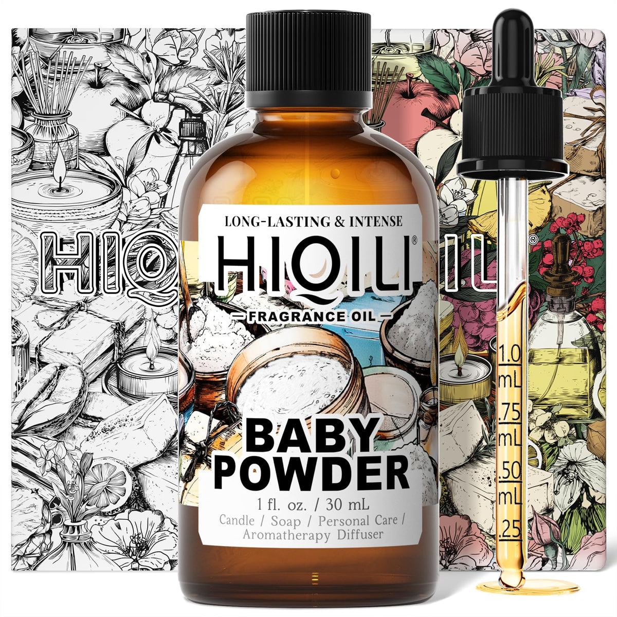 Baby Powder Fragrance Oil for Perfume & Laundry Detergent