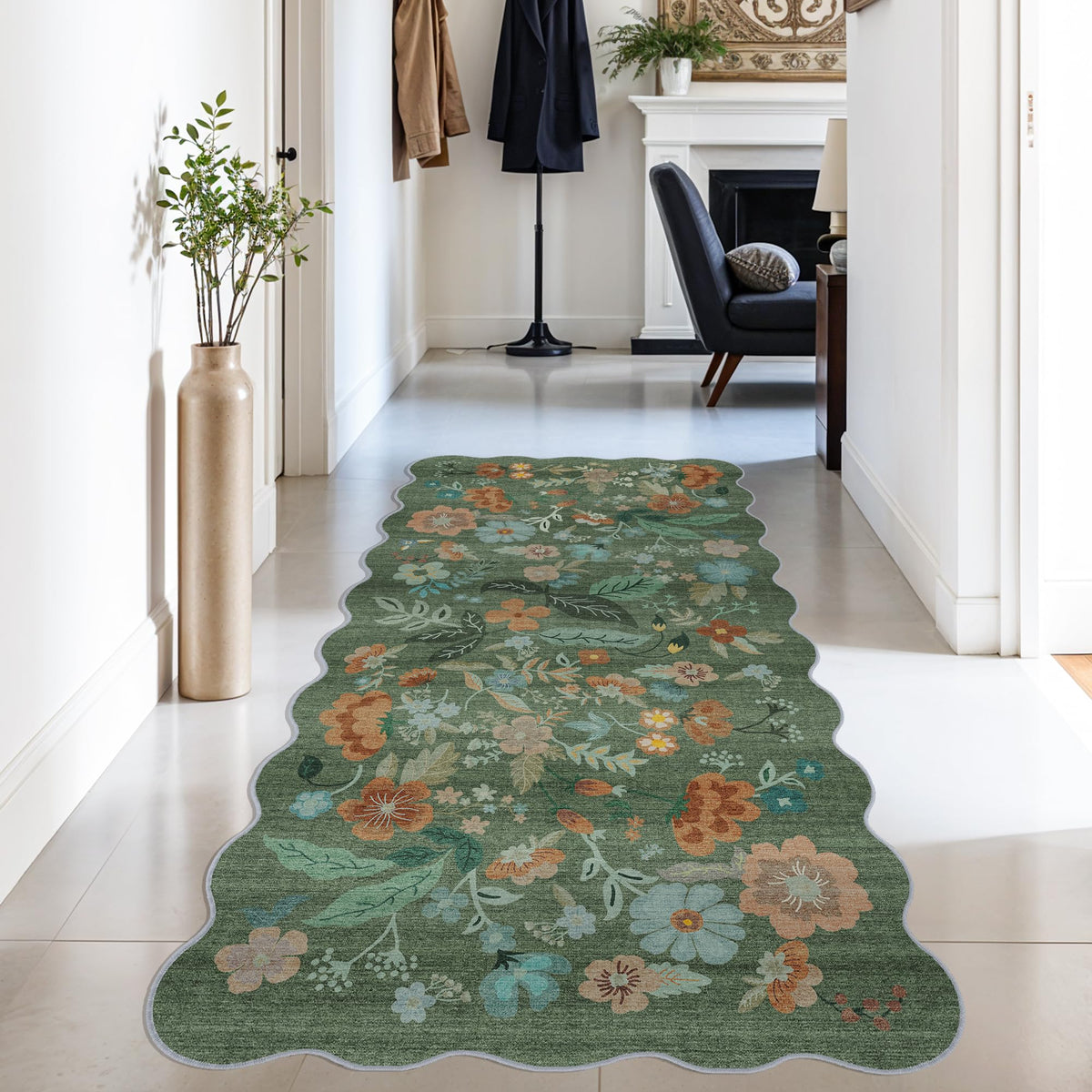 Hallway 3x6 Washable Runner Rug (18 Sq Ft)